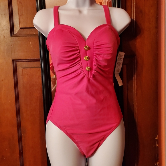 Beach Bay Other - #415 Beach Bay one piece pink swimsuit